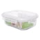 Neoflam Glass Rectangle Food Container - 1 Liter