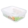 Neoflam Glass Rectangle Food Container - 1.5 Liter