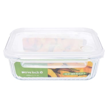 Neoflam Glass Rectangle Food Container - 1.5 Liter