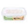 Neoflam Glass Rectangle Food Container - 1.5 Liter
