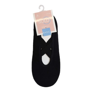 Solo Non-Slip Yoga Socks for Women - Black