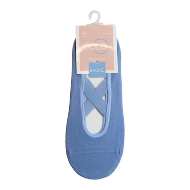 Solo Non-Slip Yoga Socks for Women - Light Blue