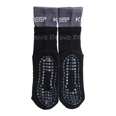 شراب لا كوليكشن تيري مضاد للانزلاق للنساء - أسود