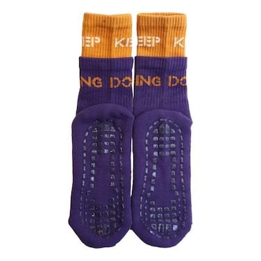 شراب لا كوليكشن رياضي مضاد للانزلاق للنساء - موف