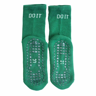 شراب لا كوليكشن دو إت تيري مضاد للانزلاق للنساء - أخضر