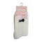 La Collection Full Towel Terry Socks for Women - Off-White