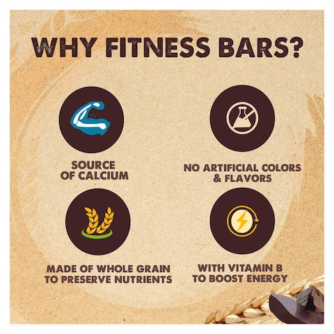 Nestle Fitness Chocolate Cereal Bar - 30 gram - 12 Pieces