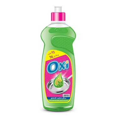 Oxi Lemon Mint Liquid Dish Washer - 600 Ml