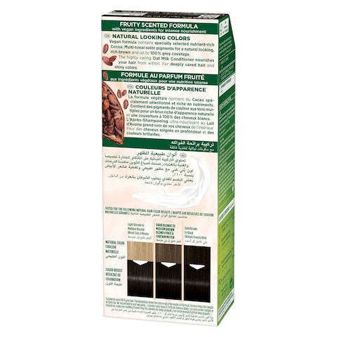 Palette Naturals Color Cream Hair Dye - 1-0 Black