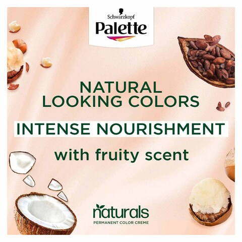 Palette Naturals Color Cream Hair Dye - 6-88 Granat Red