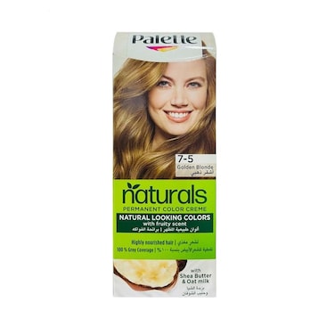 كريم صبغة الشعر باليت ناتشورالز - 7-5 أشقر ذهبي