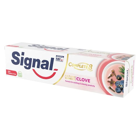 Signal Complete 8 Toothpaste with Clove - 50 ml