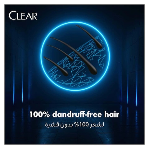Clear Anti Hair Fall Anti-Dandruff Shampoo With Ginger Root - 600 ml