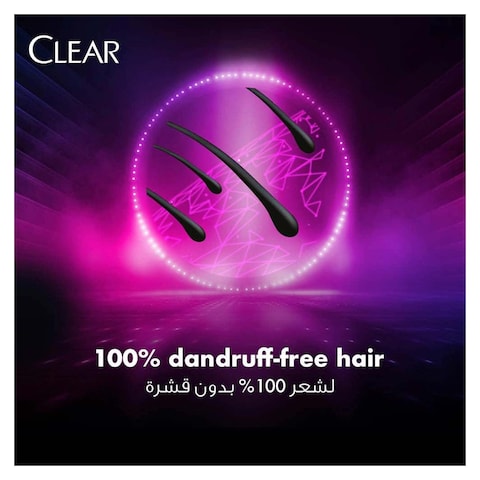 Clear Anti Hair Fall Anti-Dandruff Shampoo With Ginger Root - 600 ml