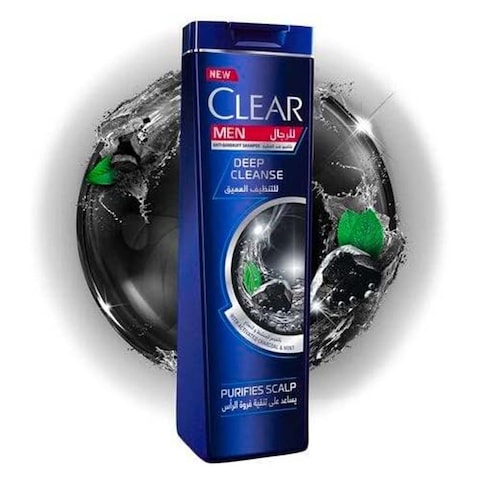 Clear Deep Cleanse Anti-Dandruff Shampoo for Men - 600ml