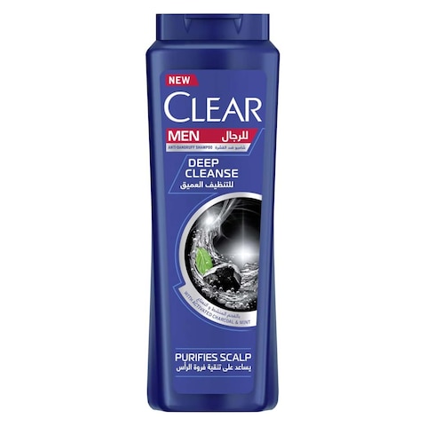 Clear Deep Cleanse Anti-Dandruff Shampoo for Men - 600ml