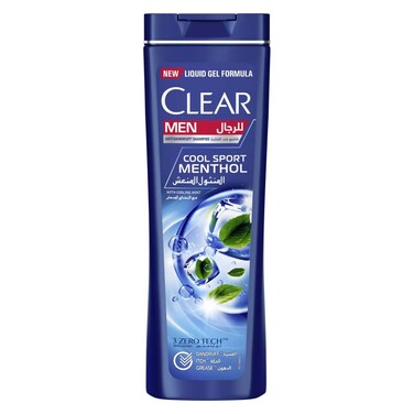 Clear Cool Sport Menthol Anti-Dandruff Shampoo for Men - 180ml