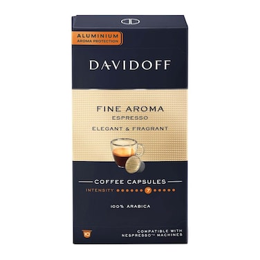 كبسولات قهوة دافيدوف فاين اروما - 10 كبسولات