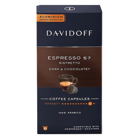 Davidoff Espresso 57 Coffee Capsules - 10 Capsules