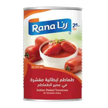 طماطم ايطالية مقشرة رنا - 400 جم