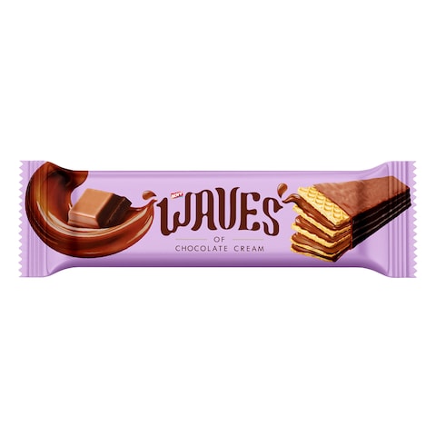 Novy Waves of Chocolate Cream Wafers