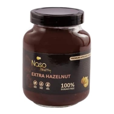 كريمة الشوكولاتة الصحية ناسو بالبندق - 375 جرام