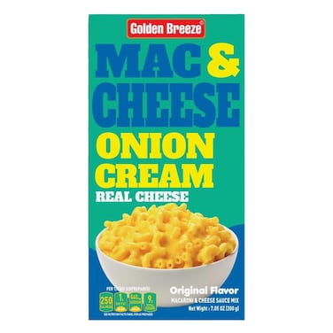 مكرونة جولدن بريز ماك اند تشيز بكريمة البصل - 200 جم