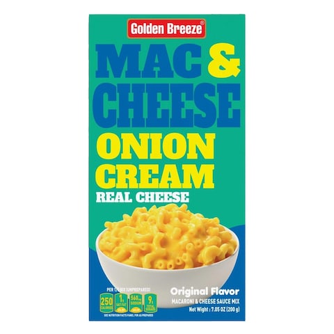 Golden Breeze Mac and Cheese Pasta with Onion Cream - 200 gm