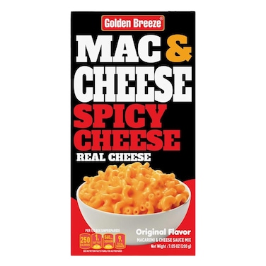 مكرونة جولدن بريز ماك اند تشيز بالجبنة الحارة - 200جم