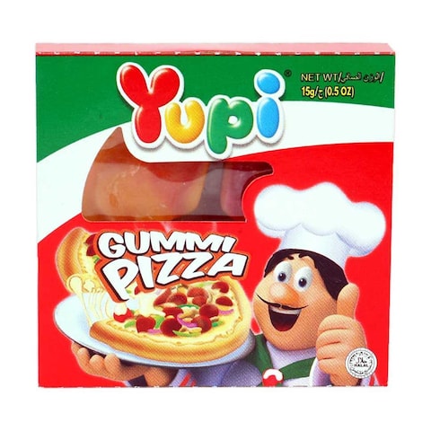 Yupi Pizza Gummy Candy - 14 gm