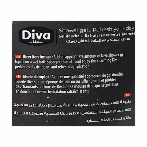 جل استحمام ديفا عطر الطبيعة للرجال - 250 مل