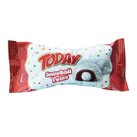 Today Snowball Twins Coconut Cake