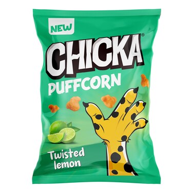 Chicka Twisted Lemon Puffcorn - 60 gm