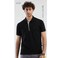 Shots Men Polo T-Shirt - XL - Black - 2990