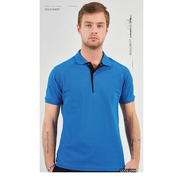Shots Men Polo T-Shirt - 3XL - Blue - 2990