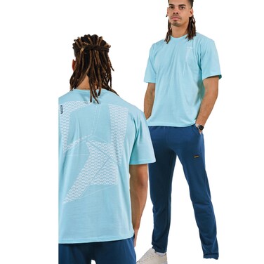 Shots Men Pajama Set - Large - Green - 2935