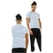 Shots Men Pajama Set - XL - White - 2928