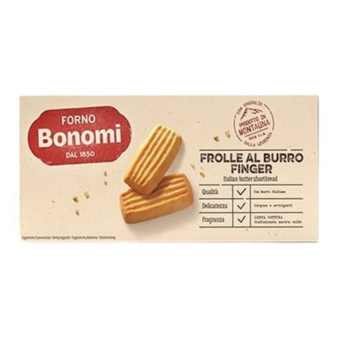 Forno Bonomi Shortbread with Butter Finger - 150 gram