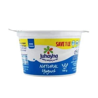 جهينة زبادي طبيعي - 180 جرام