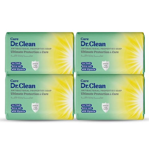 Care Dr.Clean Soap Ice Fresh - 120 gm - 4 Pieces