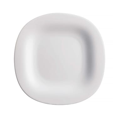 Luminarc Square Dessert Plate - 19.5 Cm - Grey