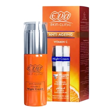 Eva Skin Clinic Vitamin C Night Cream For Ultimate Even Skin Glow - 50 ml