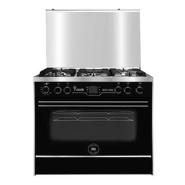 بوتجاز غاز يونيون اير 5 شعلة 90 سم - أسود - C69SSGC511ICPSFIS1CH2WAL