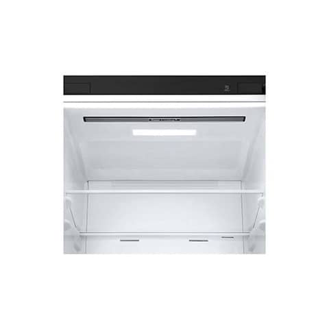 ثلاجة إل جي بفريزر سفلي 341 لتر - أسود - GW-B489FS6W