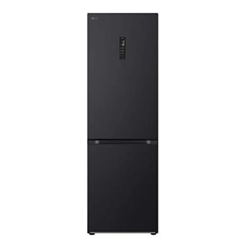 ثلاجة إل جي بفريزر سفلي 341 لتر - أسود - GW-B489FS6W