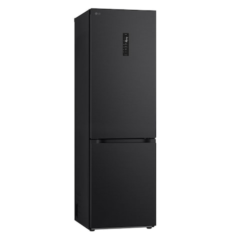 ثلاجة إل جي بفريزر سفلي 341 لتر - أسود - GW-B489FS6W
