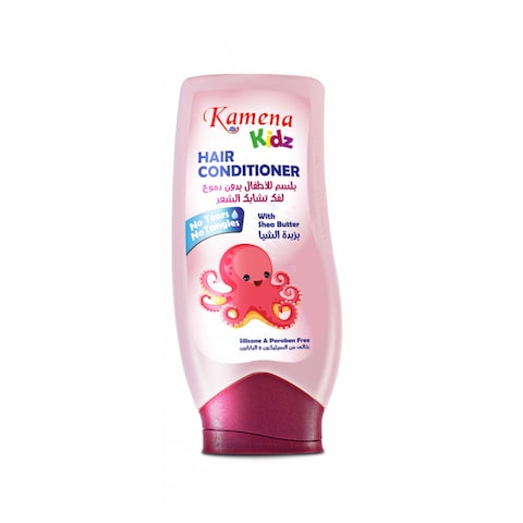 Kamena Kids Hair Conditioner with Shea Butter - 250 ml - Pink