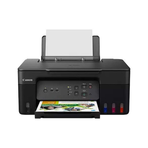 طابعة كانون بيكسما 3 في 1 واي فاي ميجاتانك انك جيت - اسود - G3430