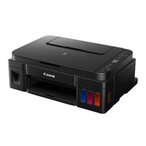طابعة حبر لاسلكية كانون بيكسما الكل في واحد - اسود - G3410