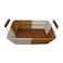 Aramex Rectangular Bread Basket - Small